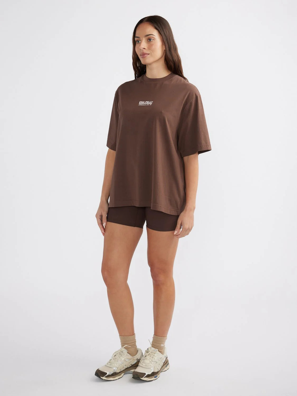 Ena Pelly | Essential Logo Tee - Mocha