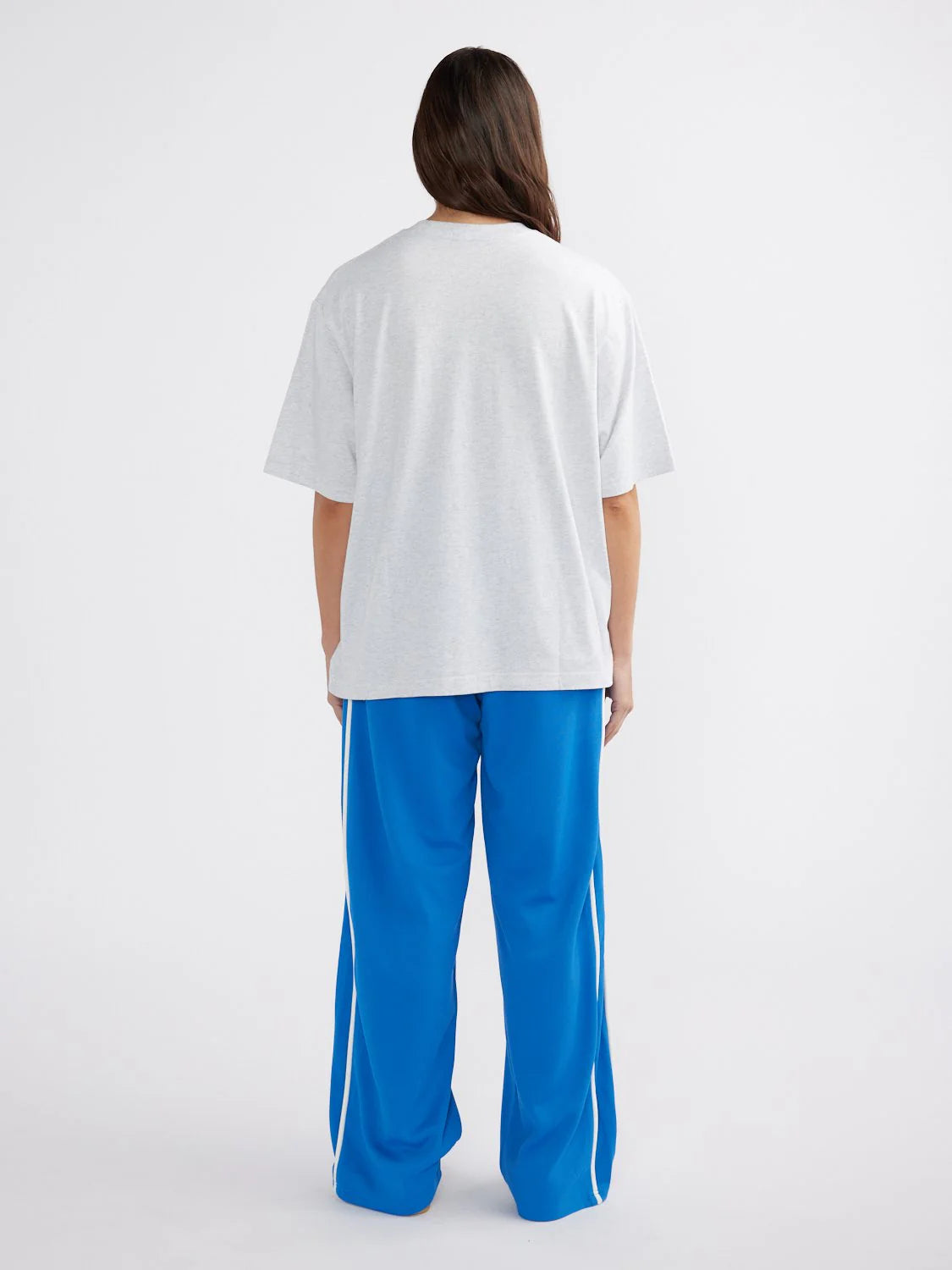 Ena Pelly | Classic Collegiate Tee - White Marle