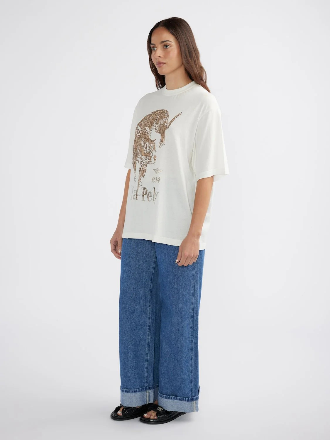 Ena Pelly | Jaguar Tee - Vintage White