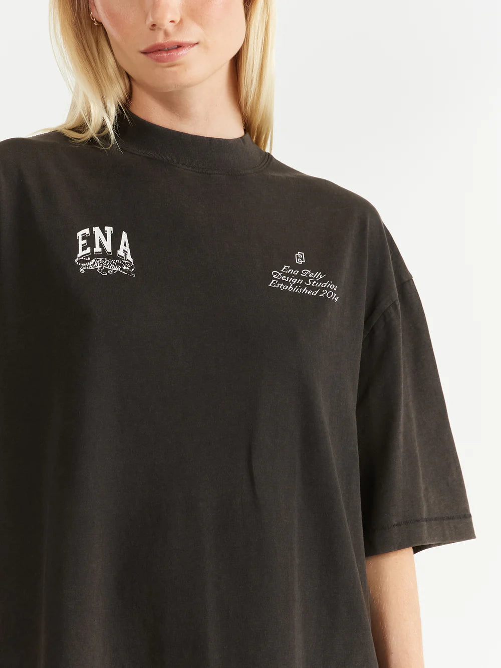 Ena Pelly | Studios Tee - Washed Black