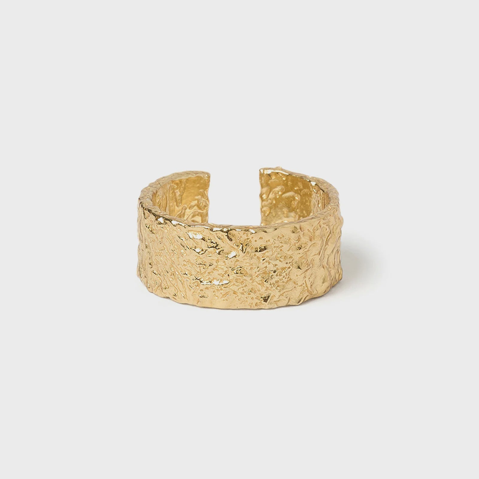 Arms Of Eve | Eros Gold Textured Ring - Large