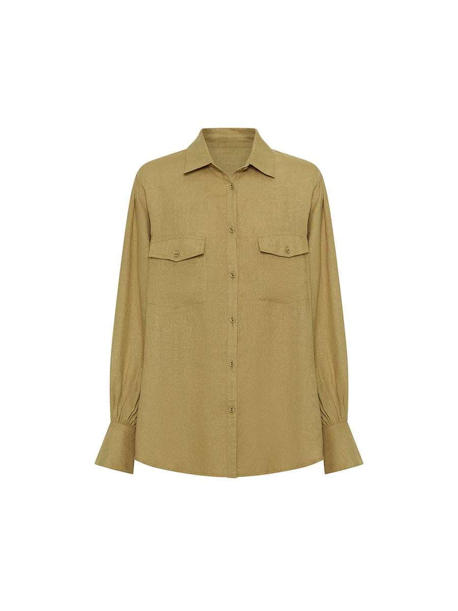 Kivari | Franca Blouse - Khaki