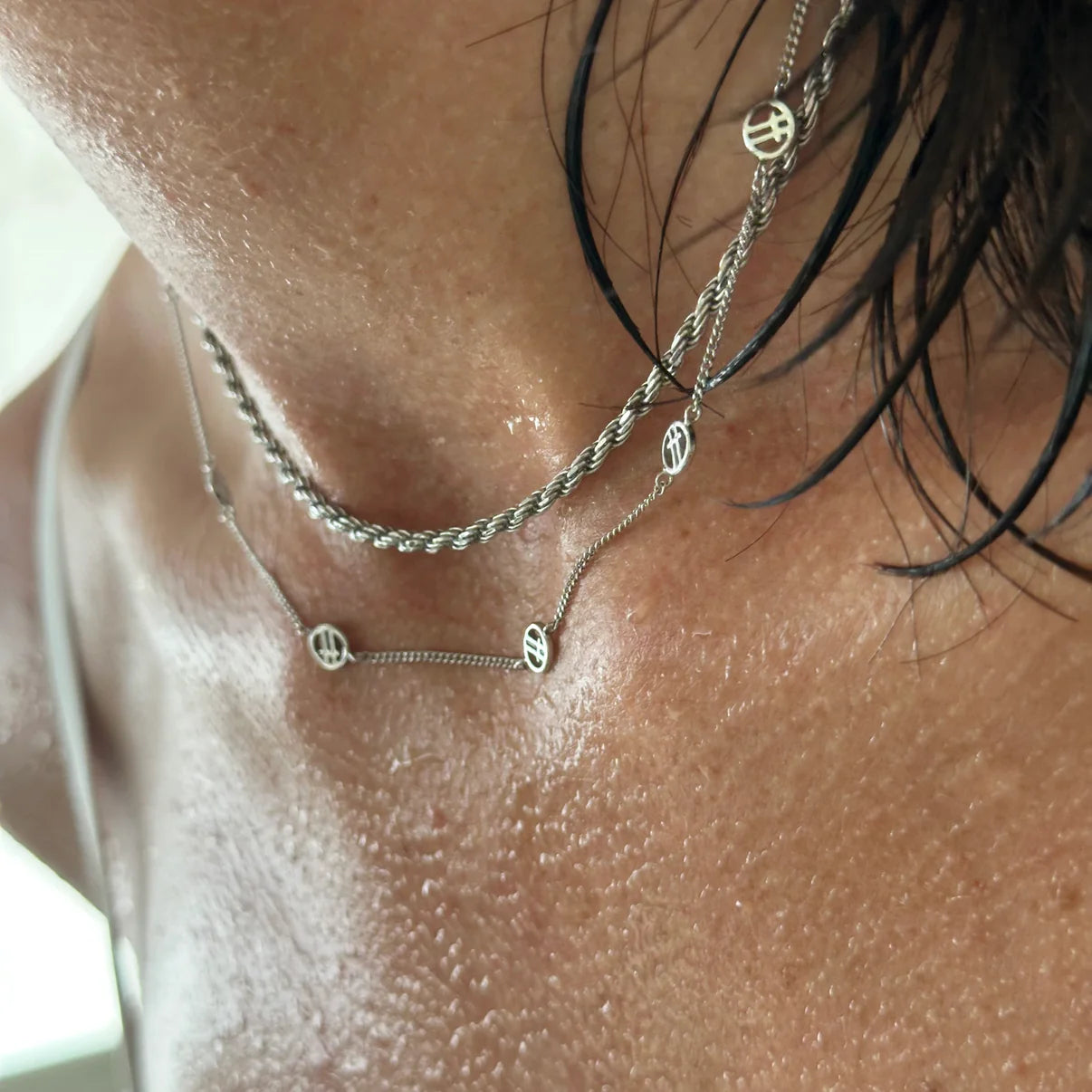 Ever Jewellery | Perform Rope Silver Necklace