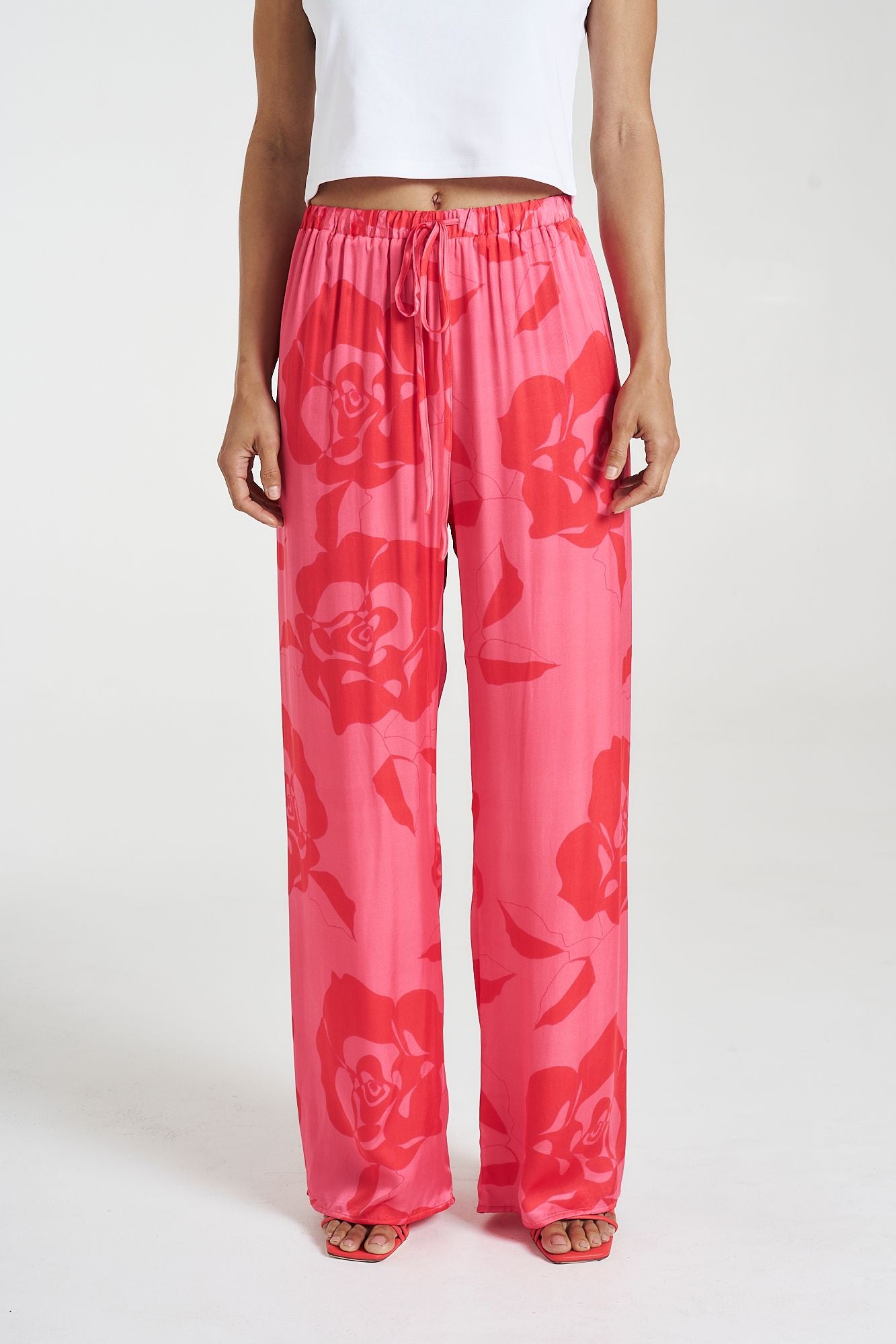 Summi Summi | Elastic Waist Pants - A Rose By Any Other Name