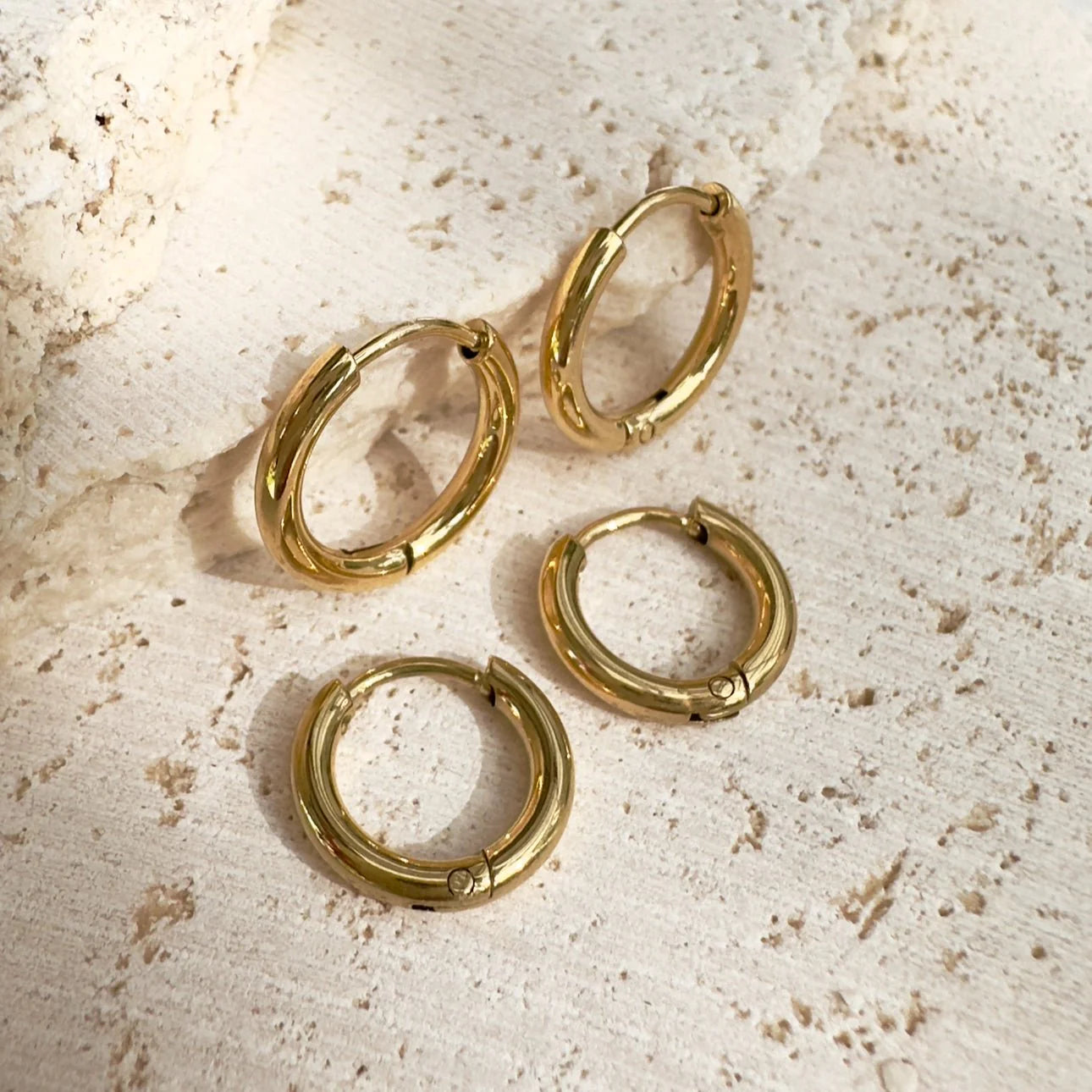 Ever Jewellery | Metro Sleeper Hoop Earrings - 8mm