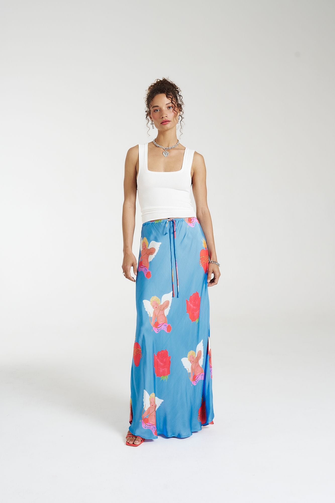 Summi Summi | Maxi Bias Skirt - Capulet