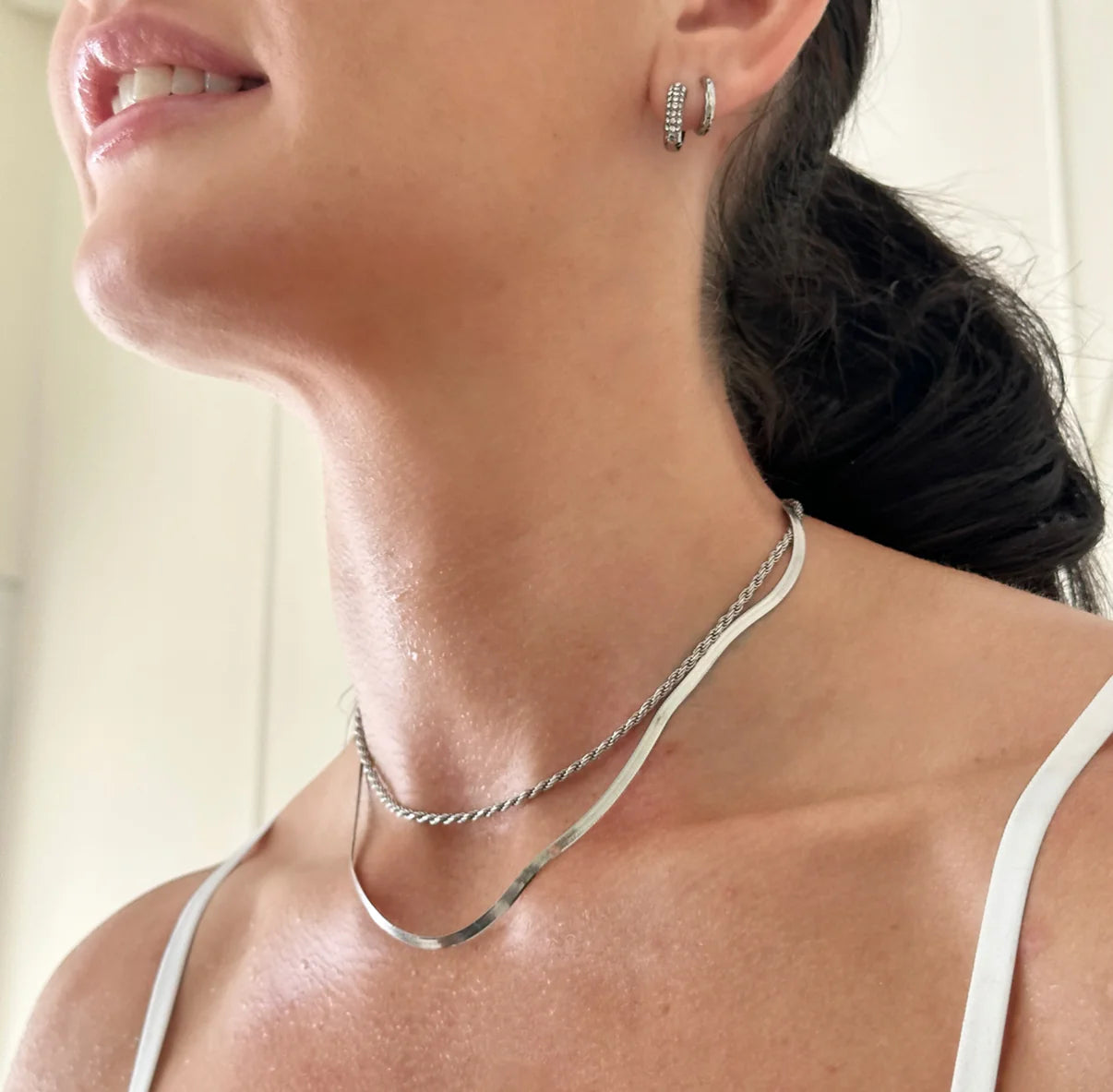 Ever Jewellery | Perform Rope Silver Necklace