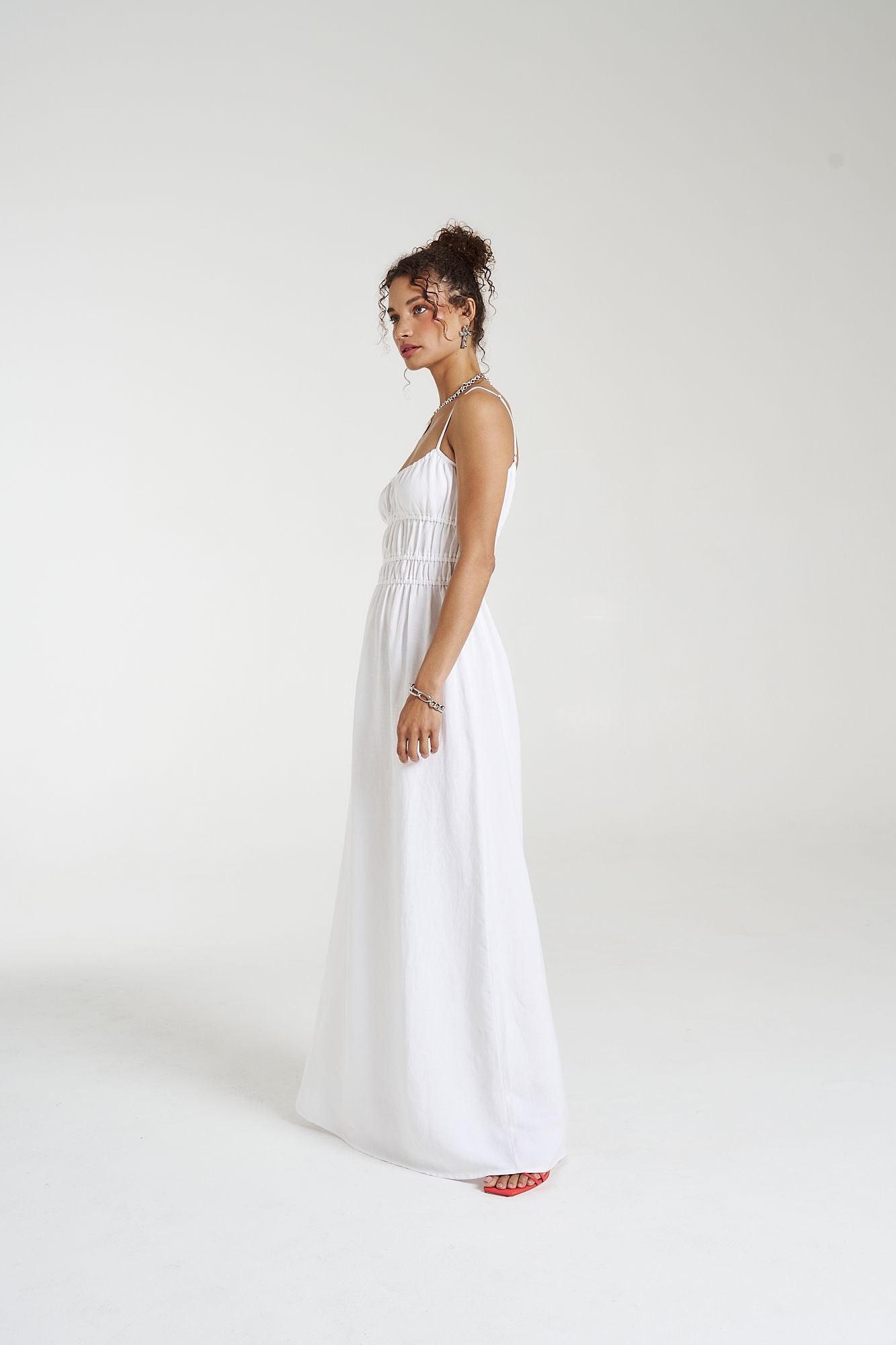 Summi Summi | Montague Maxi Dress - Angelic White