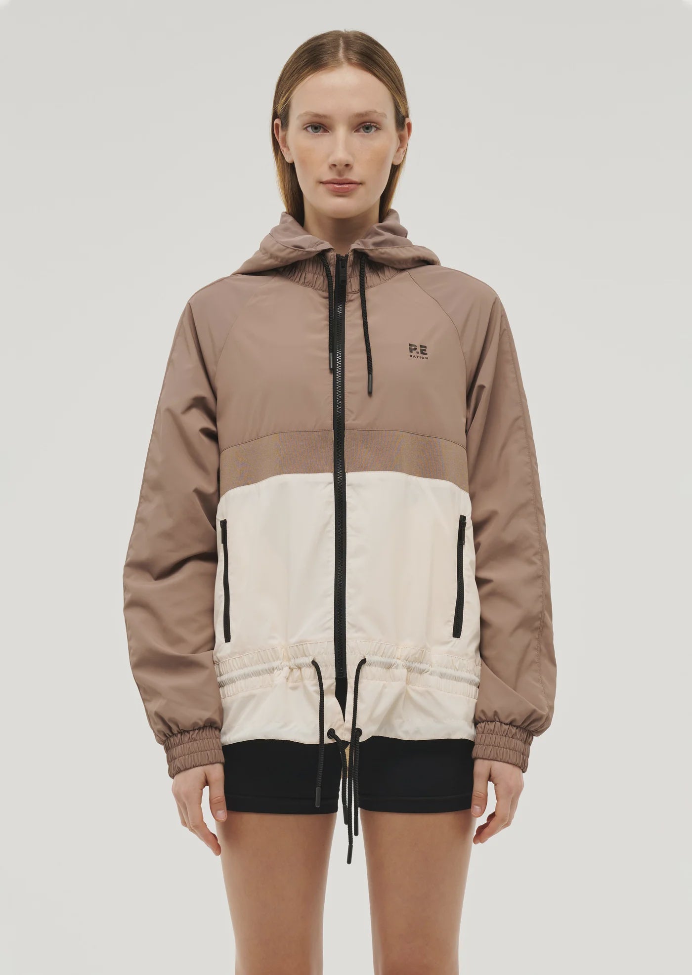 P.E Nation | Man Down Jacket - Taupe