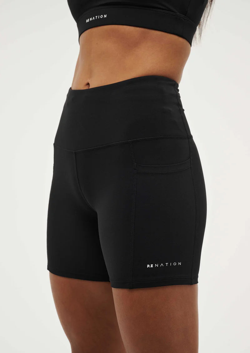 P.E Nation | Recalibrate 5" Bike Short - Black