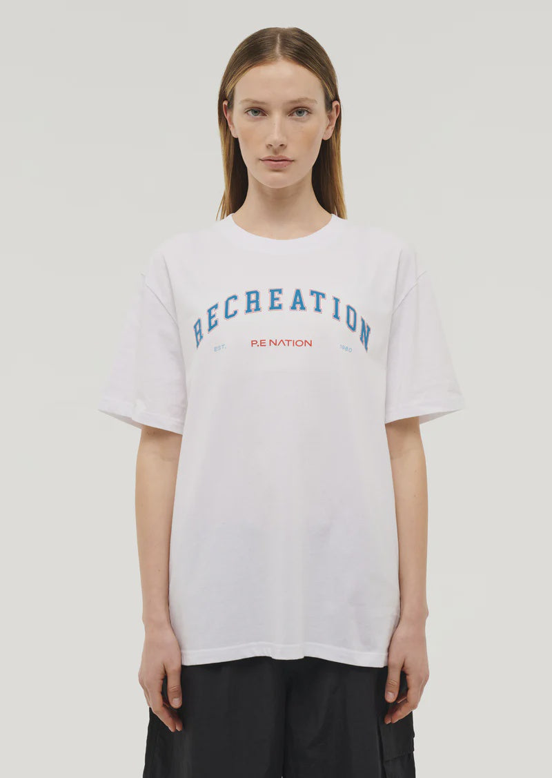 P.E Nation | Heyward SS Tee - Optic White