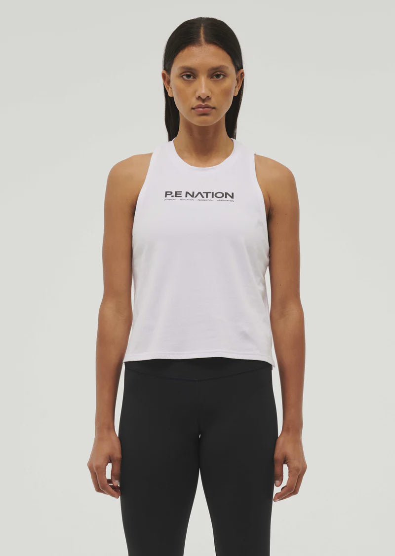 P.E Nation | Aero Tank - Optic White