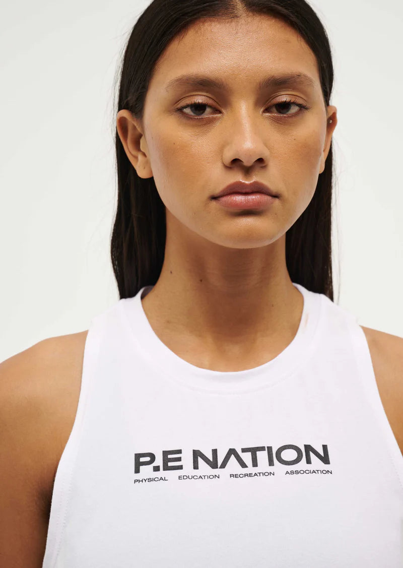 P.E Nation | Aero Tank - Optic White