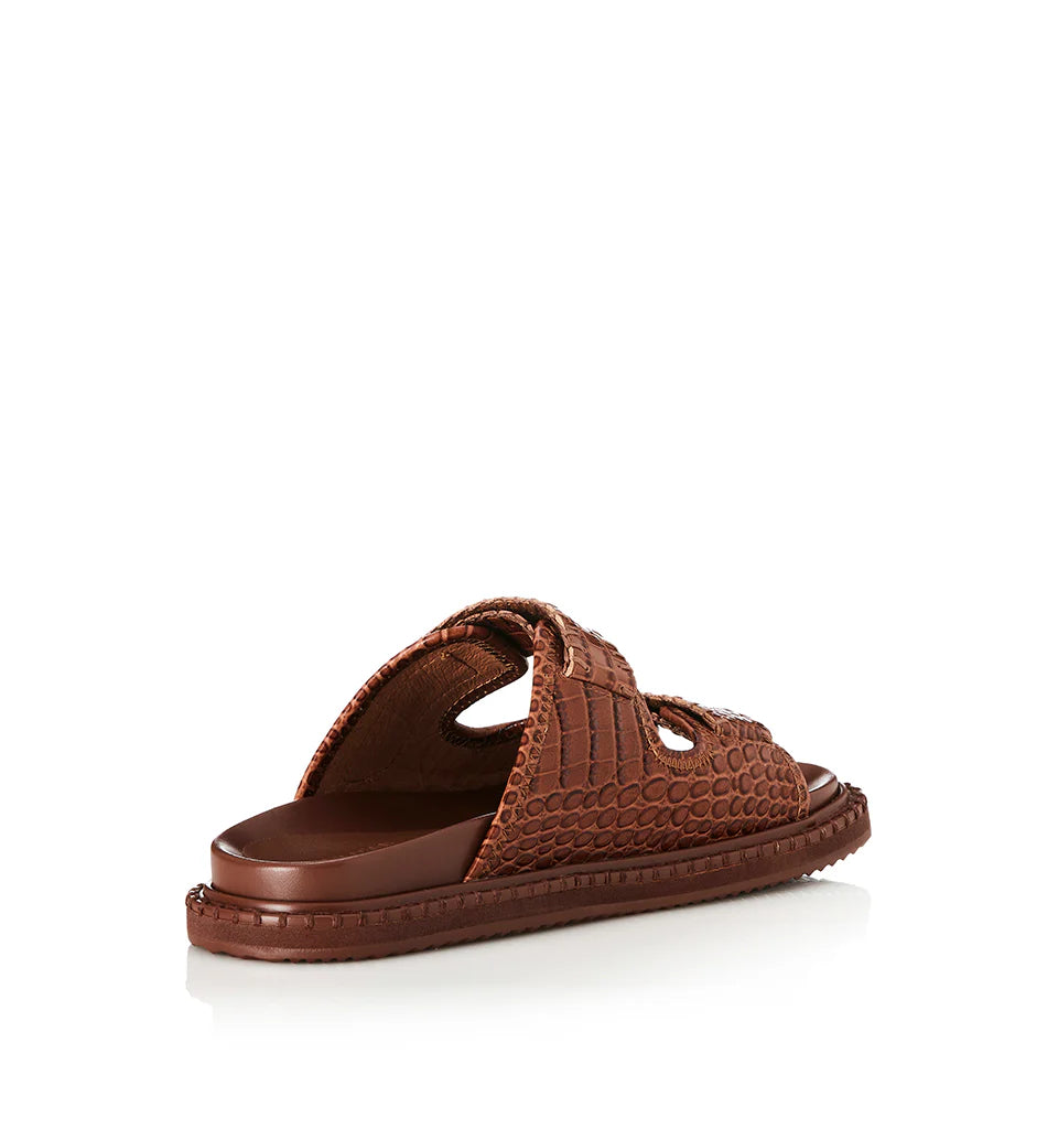 Alias Mae | Paros Sandals - Tan Croc