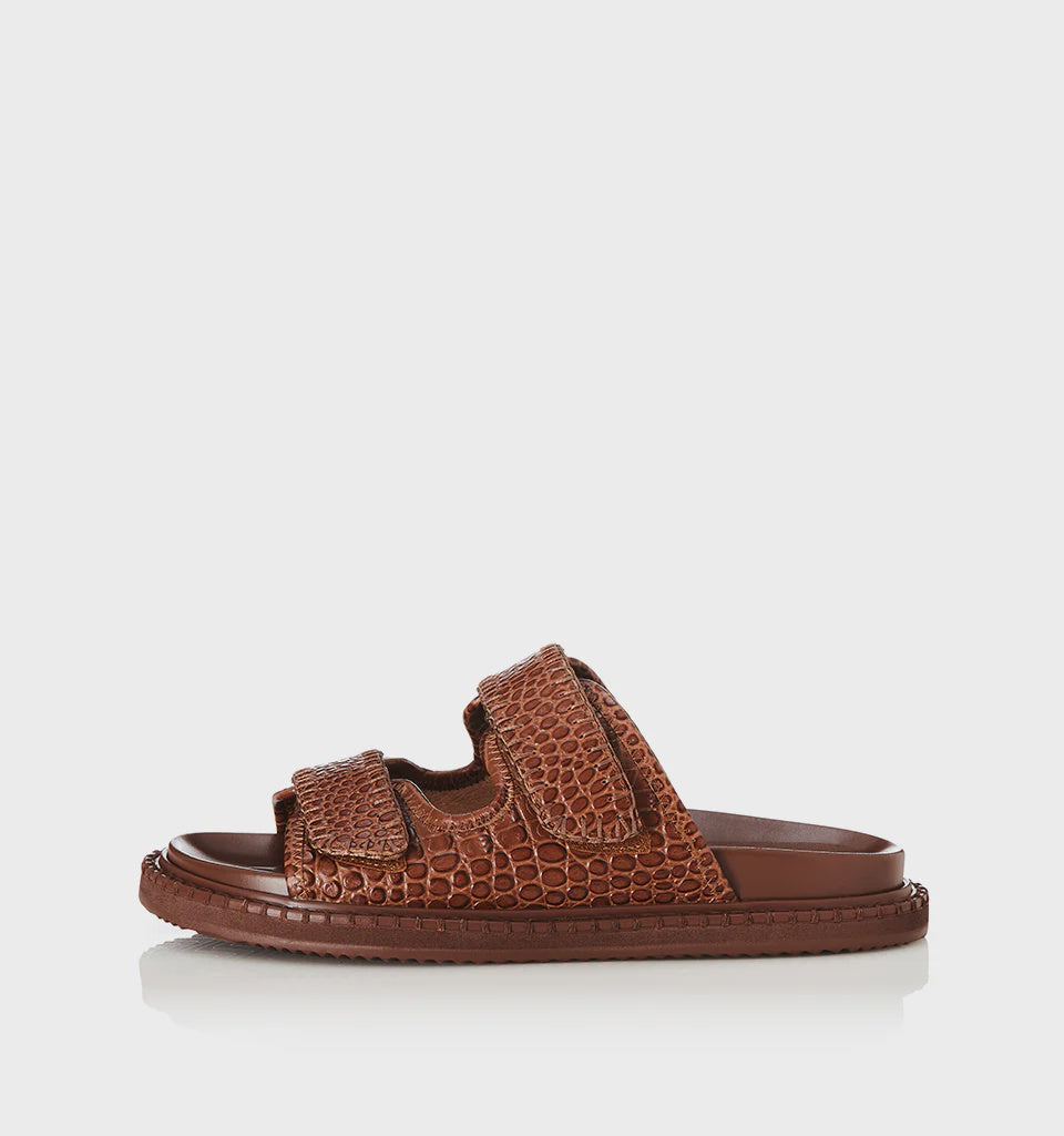 Alias Mae | Paros Sandals - Tan Croc