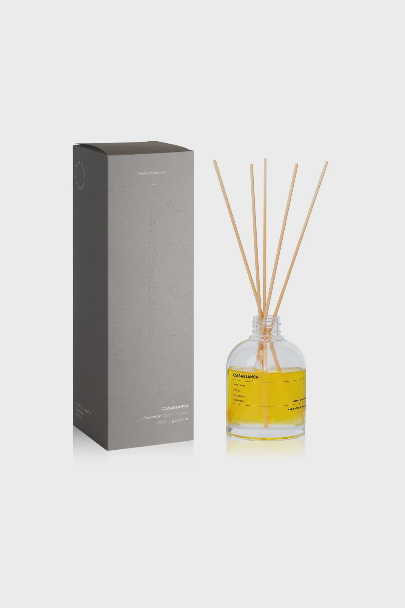 Grace & James | BARE  Reed Diffuser - Casablanca