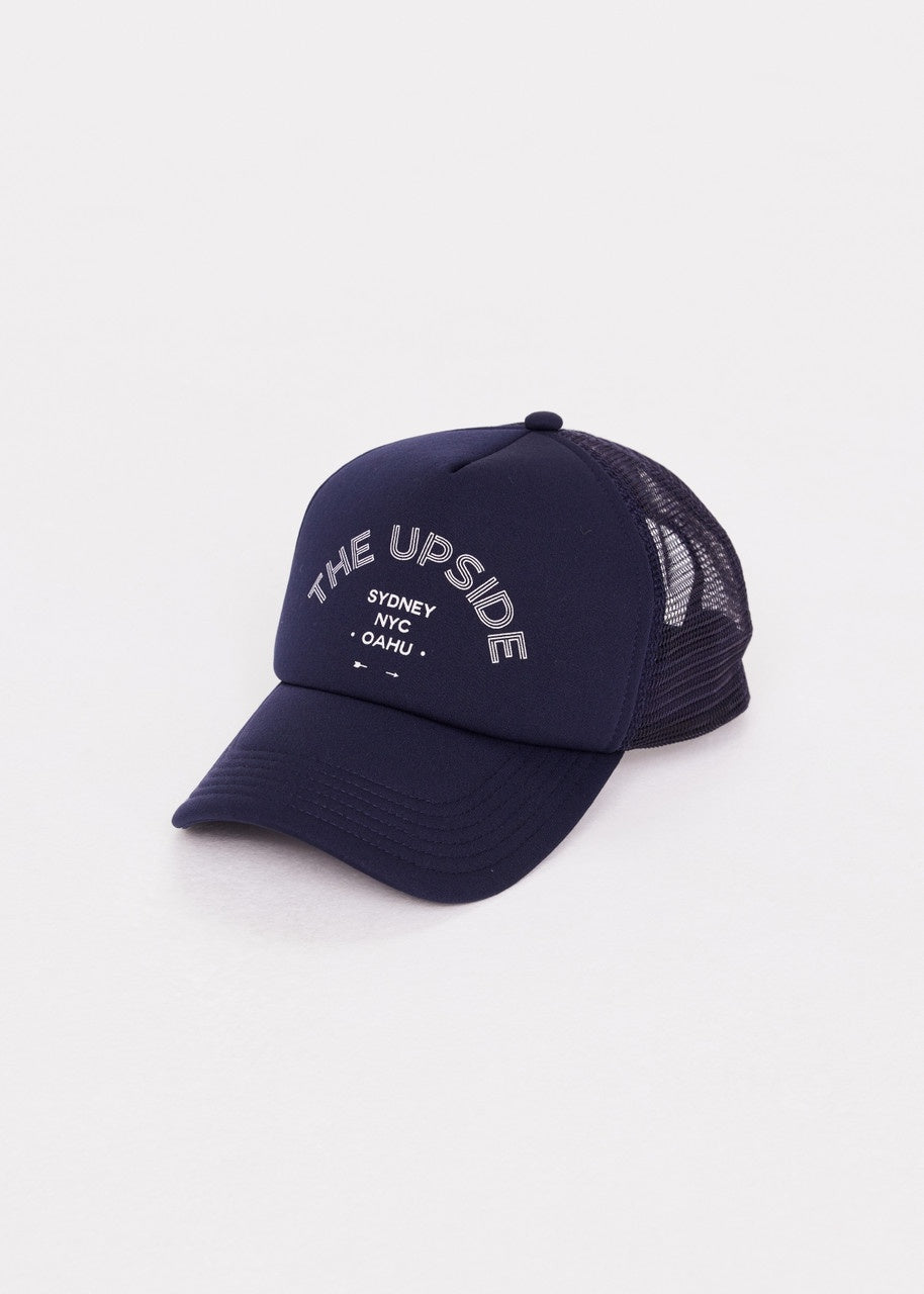 The Upside | Jetset Trucker Hat - Navy