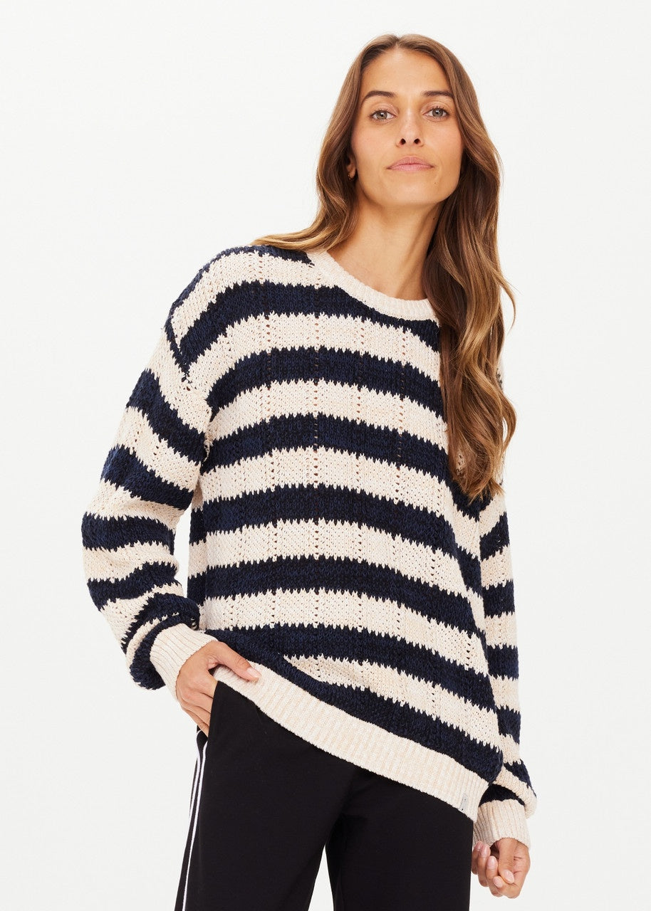 The Upside | Queens Boo Knit - Stripe