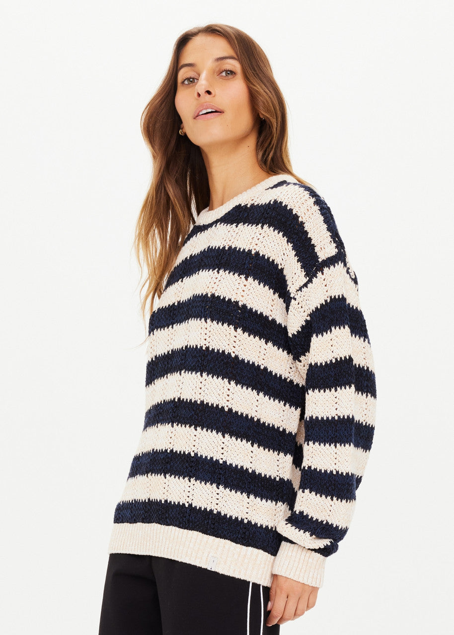 The Upside | Queens Boo Knit - Stripe