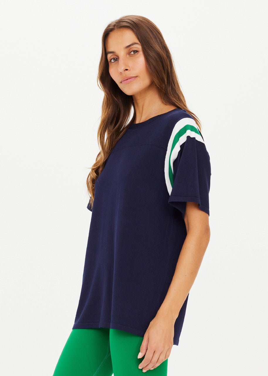 The Upside | Drifter Seven Tee - Navy