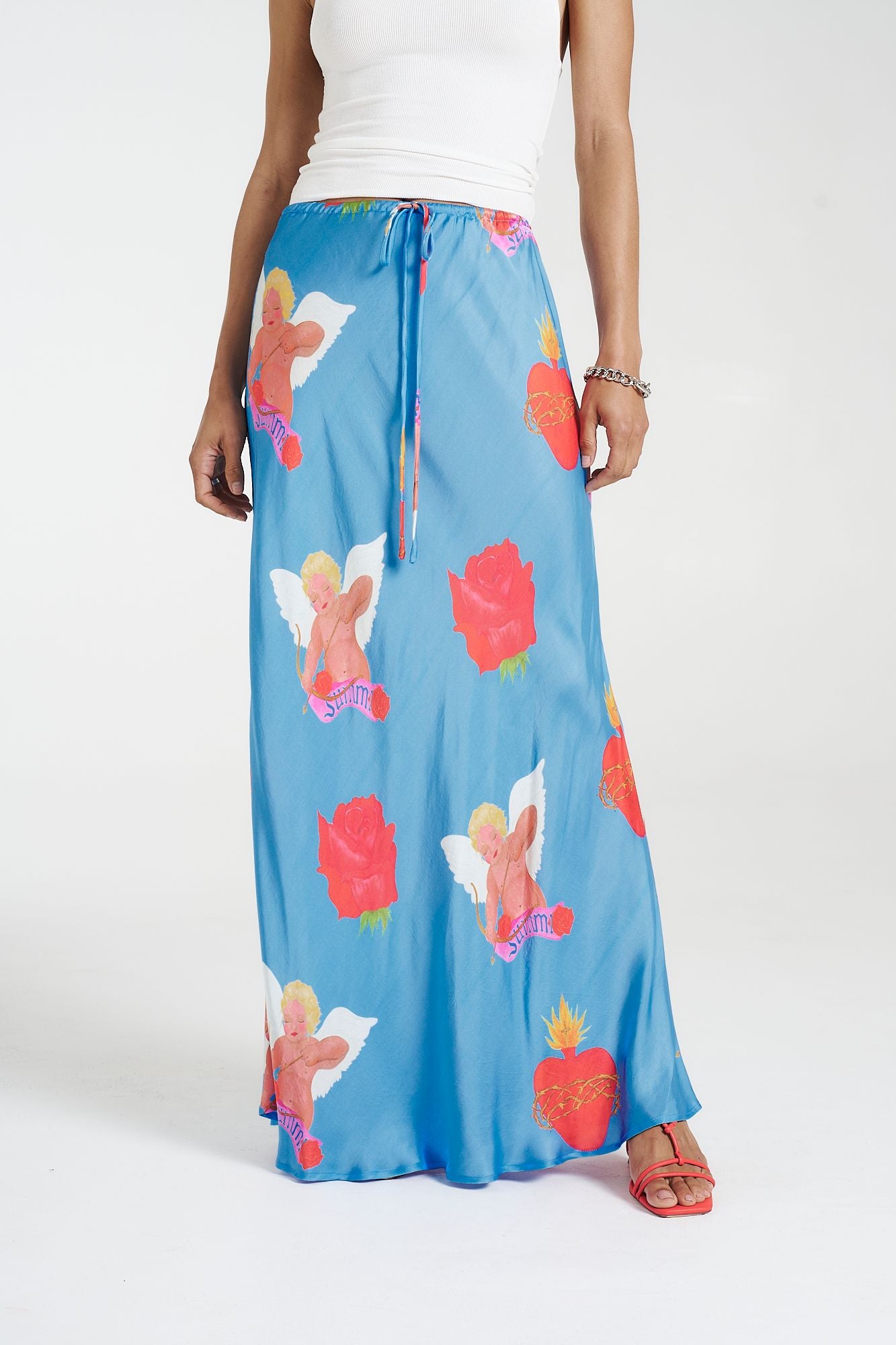 Summi Summi | Maxi Bias Skirt - Capulet