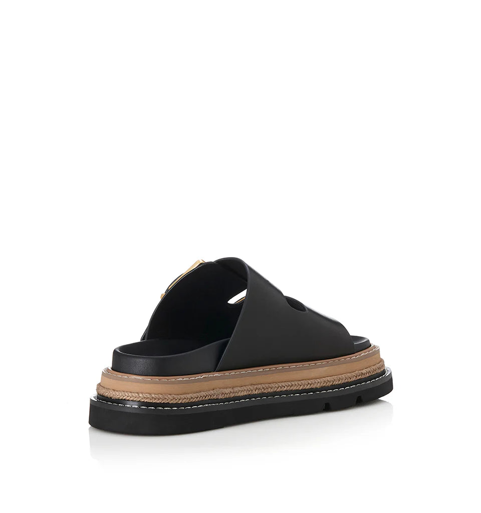 Alias Mae | Velora Sandals - Black Leather