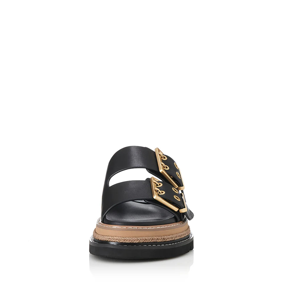 Alias Mae | Velora Sandals - Black Leather