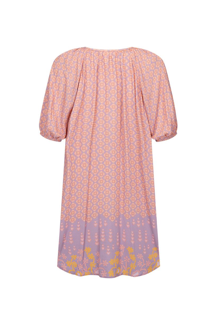 Spell | Sweet Nothings Button Through Tunic Dress - Sugar Plum