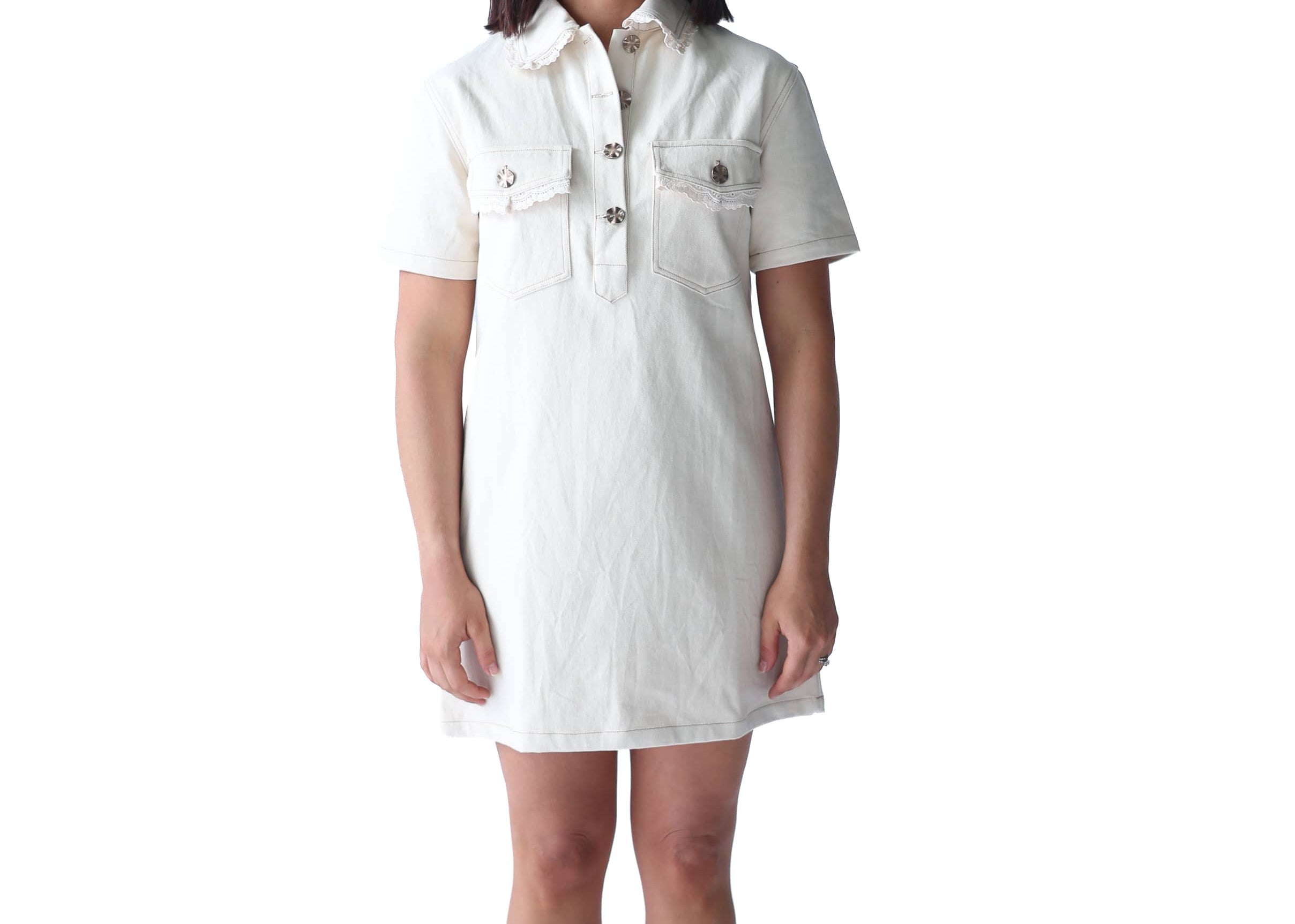 A.Studio Dresses - Casual Lumi Denim Dress - Cream
