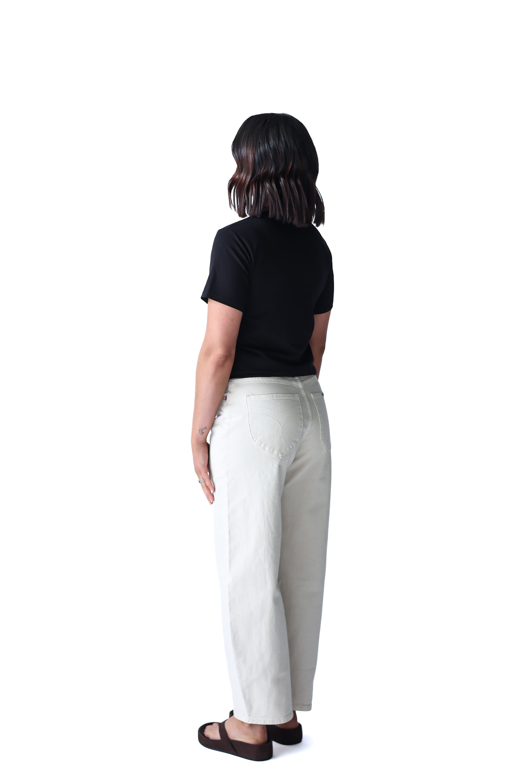 A.Studio Tees Lou Slim Tee - Black
