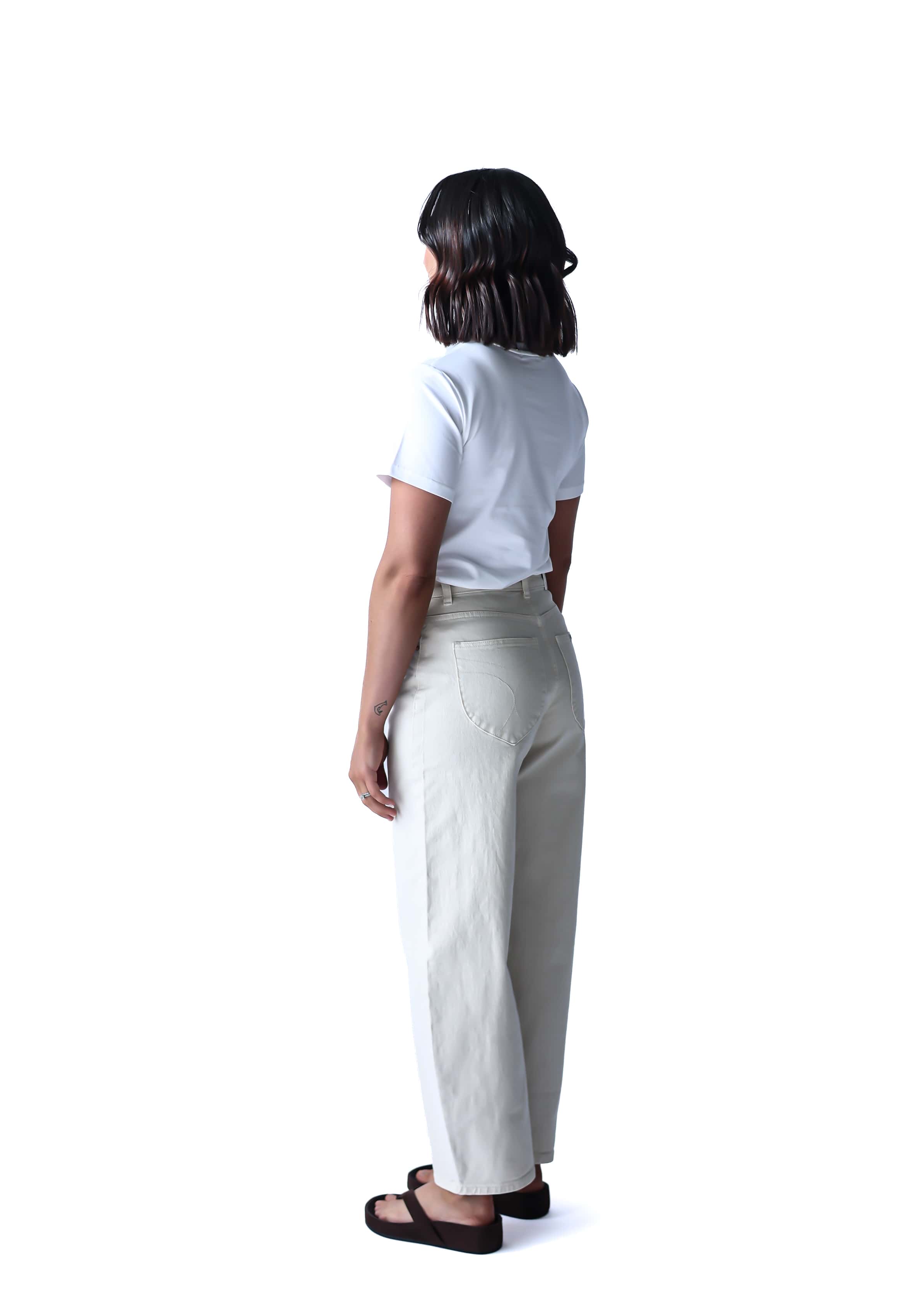 A.Studio Tees Lou Slim Tee - White