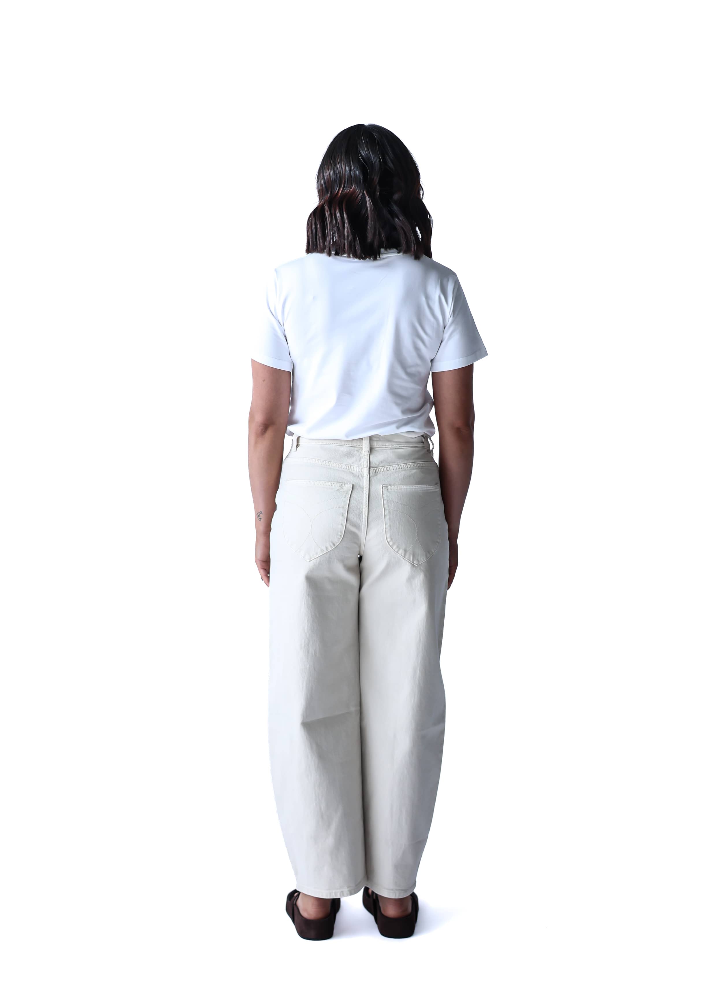 A.Studio Tees Lou Slim Tee - White