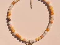 Alesi Jewellery Necklaces Sun Gemstone Necklace - Yellow