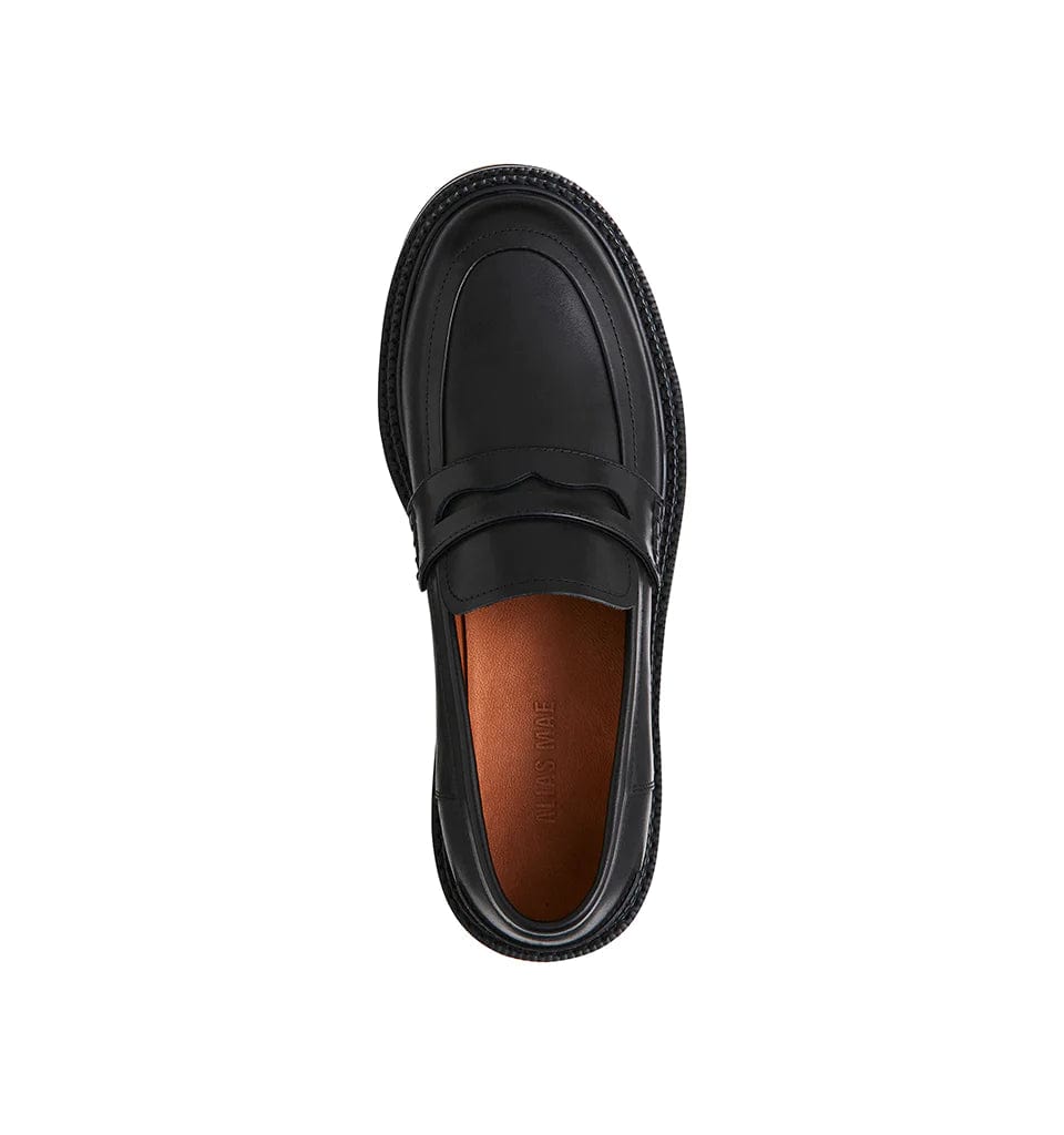 Alias Mae Flats Alias Mae | Finn Loafers - Black Leather