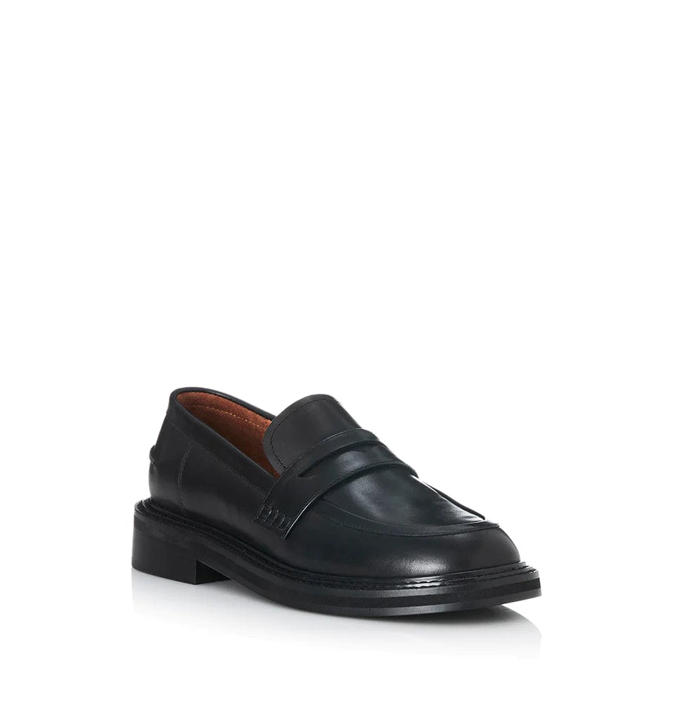 Alias Mae Flats Alias Mae | Finn Loafers - Black Leather