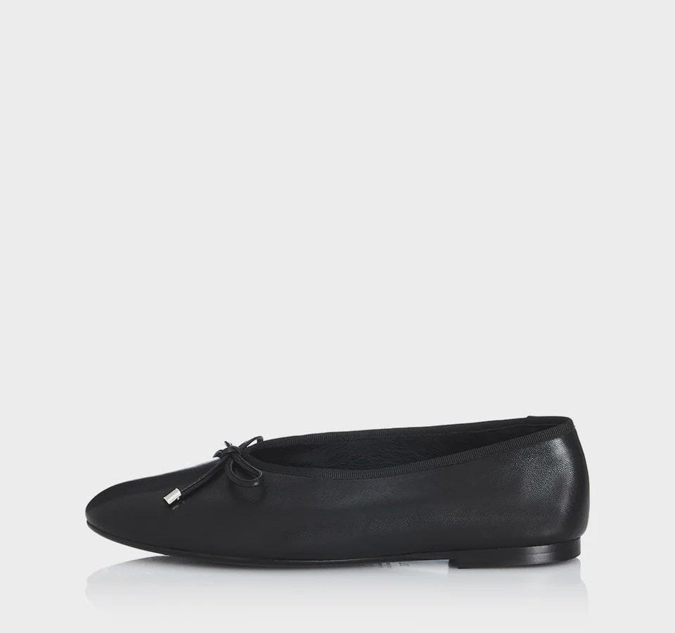 Alias Mae Flats Alias Mae | Pixie Ballet Flat - Black Leather