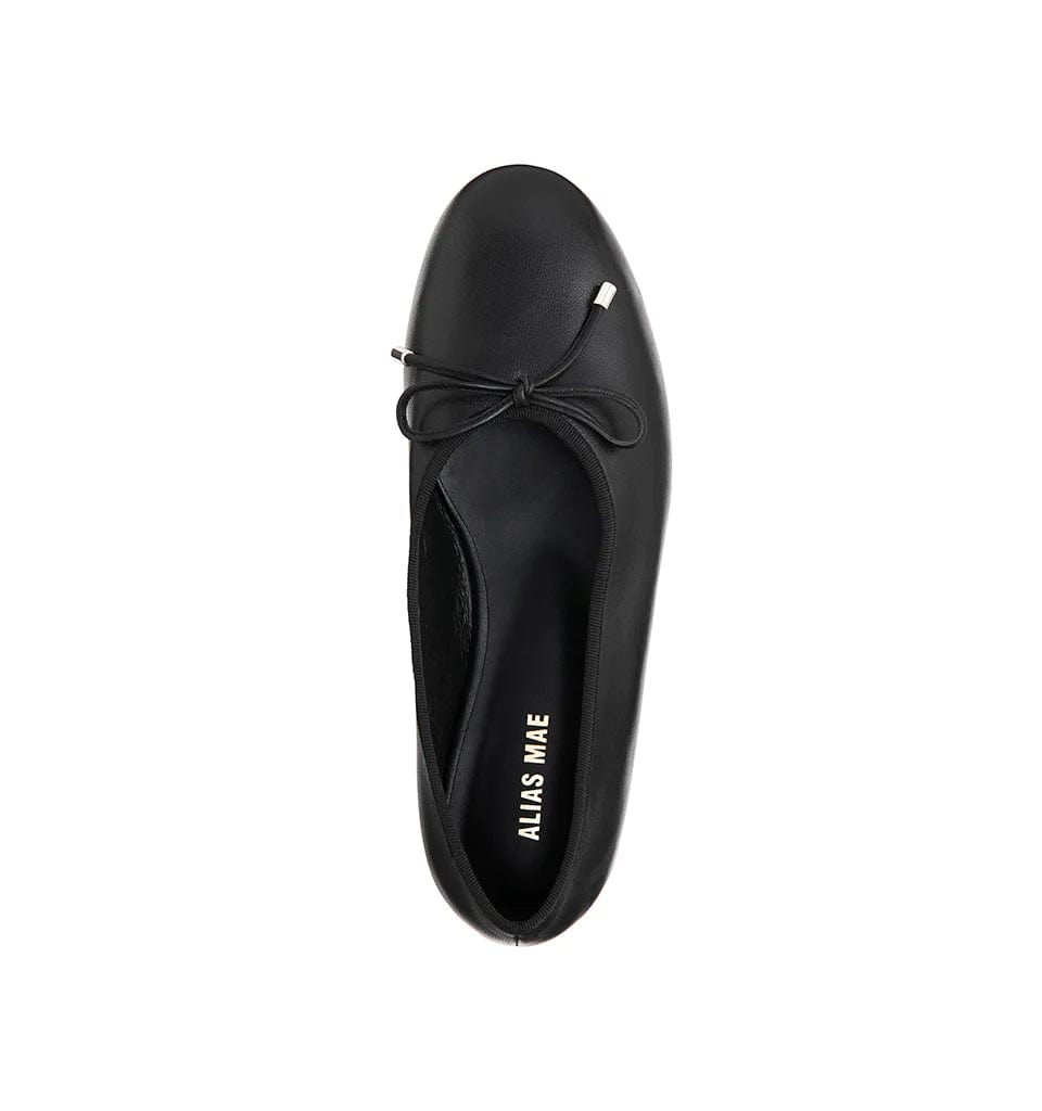 Alias Mae Flats Alias Mae | Pixie Ballet Flat - Black Leather