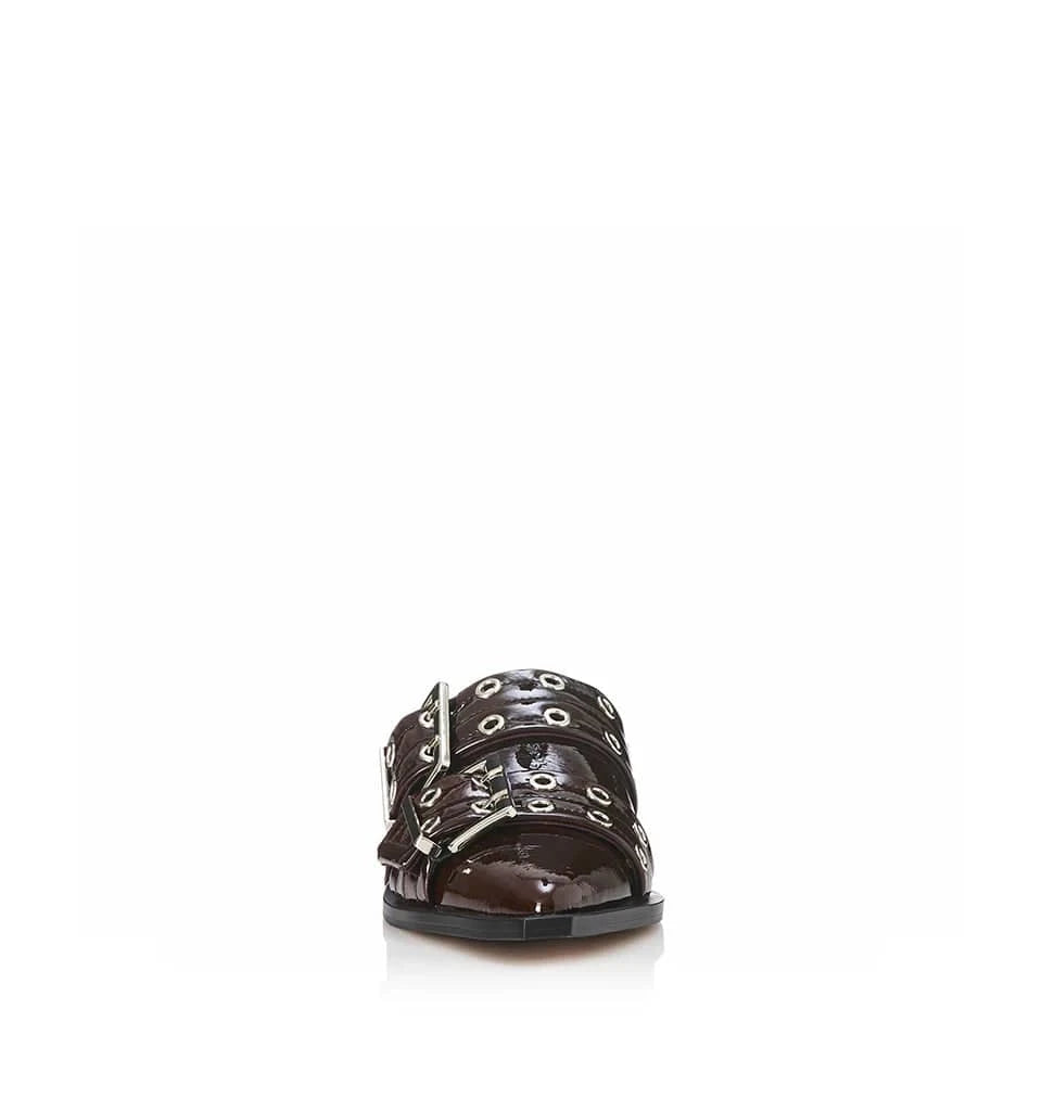 Alias Mae Footwear Alias Mae | Zinia - Burgundy Crinkle Patent