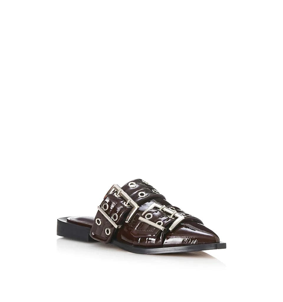 Alias Mae Footwear Alias Mae | Zinia - Burgundy Crinkle Patent