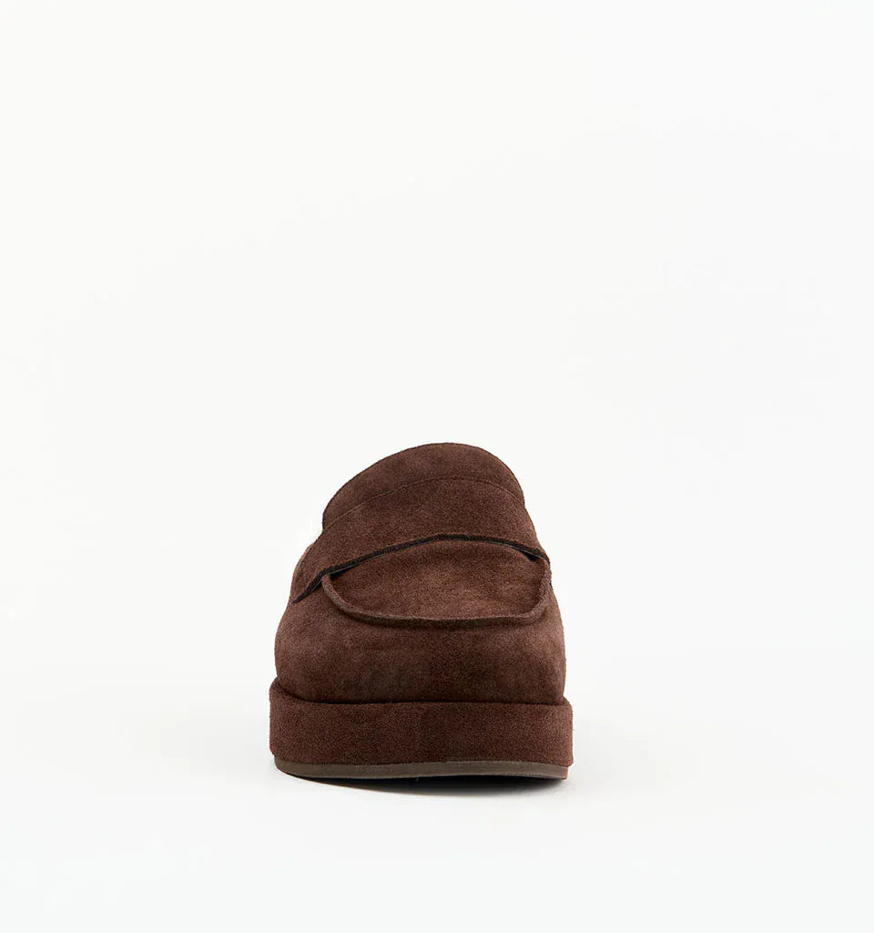 Alias Mae Footwear Burkley - Choc Suede/ Shearling