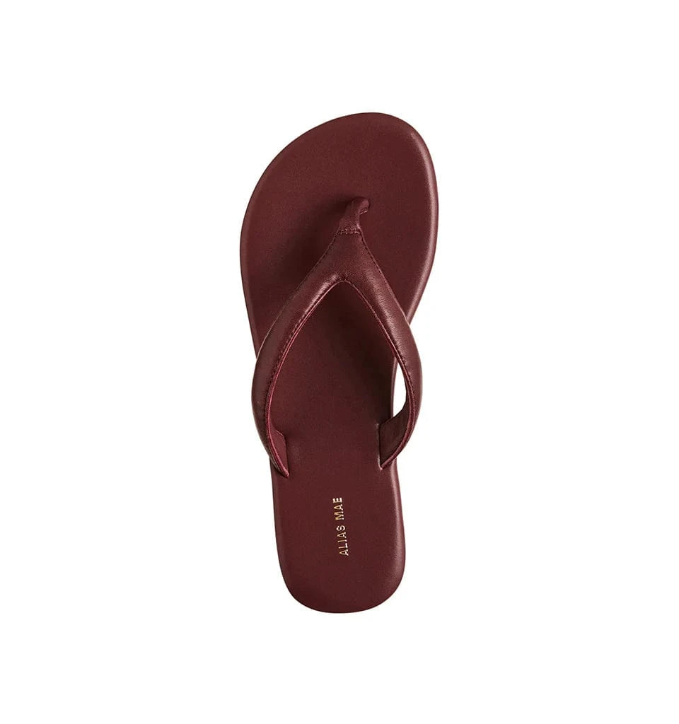 Alias Mae Footwear Henna - Burgundy Leather