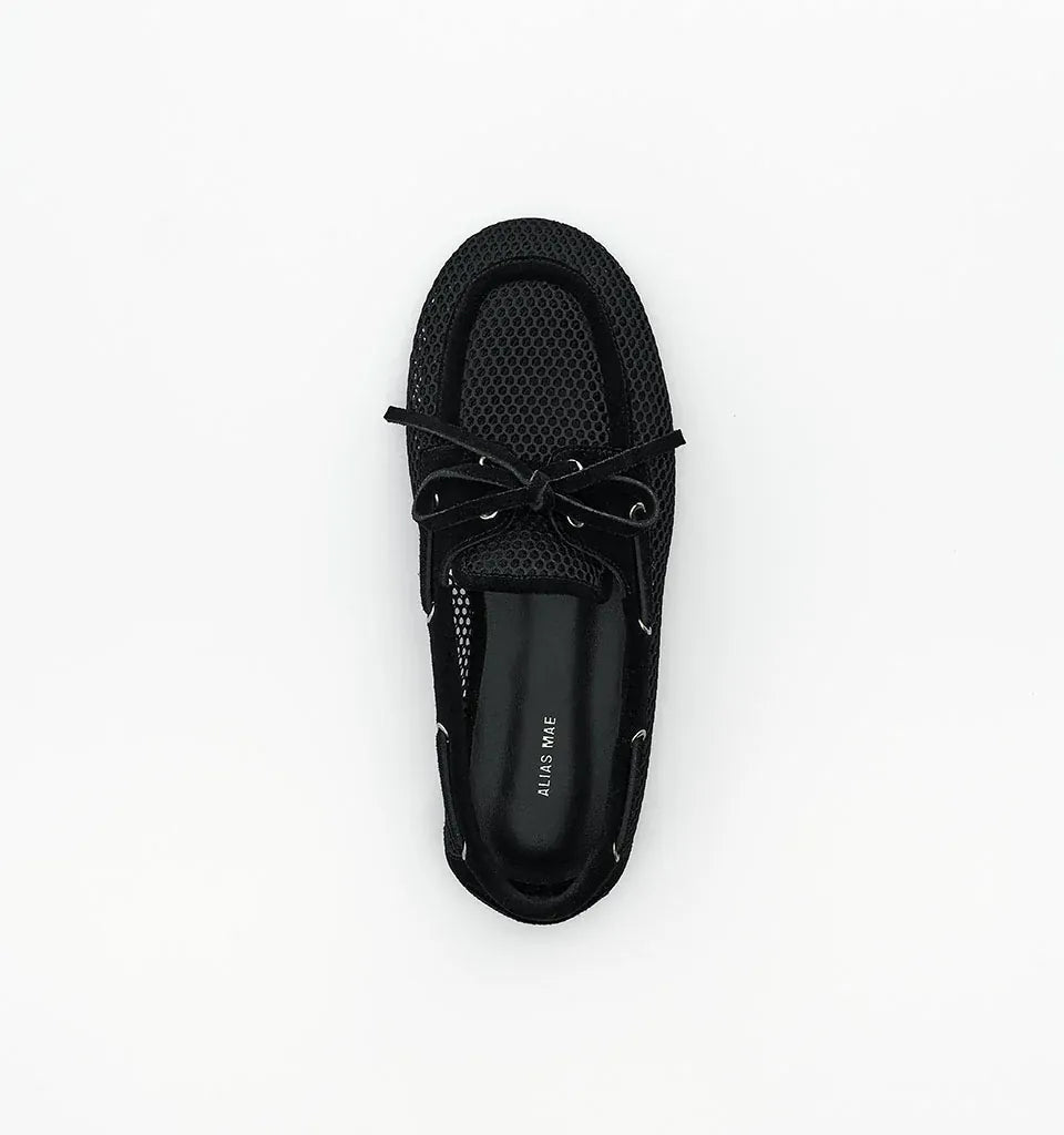 Alias Mae Footwear Teddy - Black Mesh