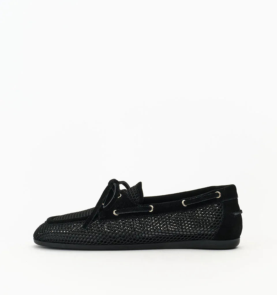 Alias Mae Footwear Teddy - Black Mesh