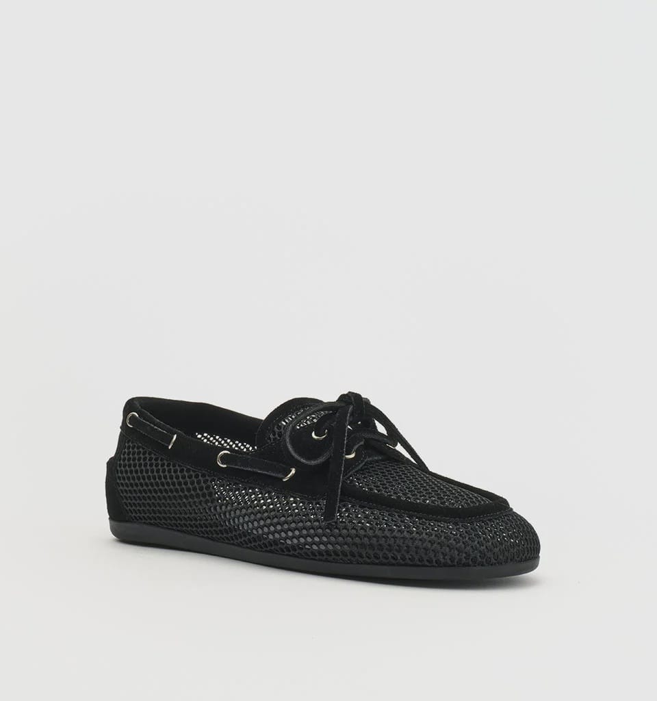 Alias Mae Footwear Teddy - Black Mesh