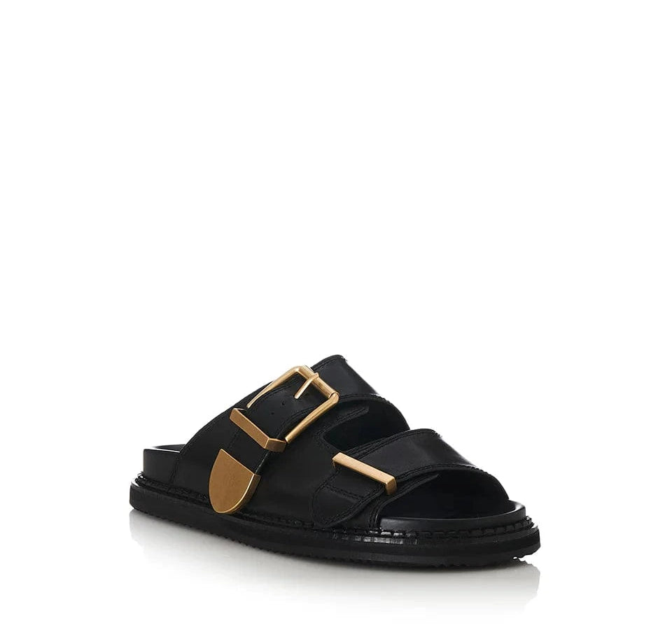 Alias Mae Sandals Alias Mae | Panama Sandal - Black Leather