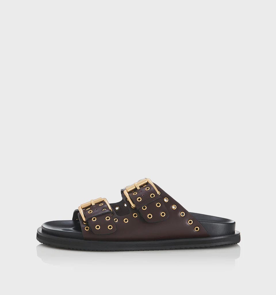 Alias Mae Sandals Alias Mae | Patsy Sandals - Choc Leather
