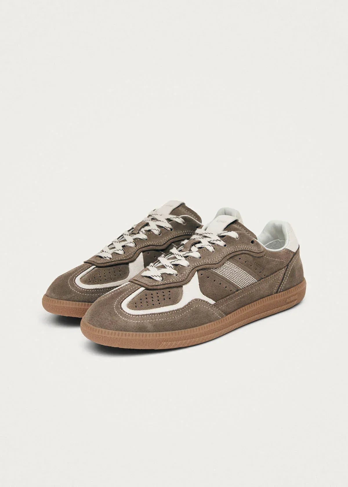 Alohas Sneakers Rife Taupe Leather Sneakers
