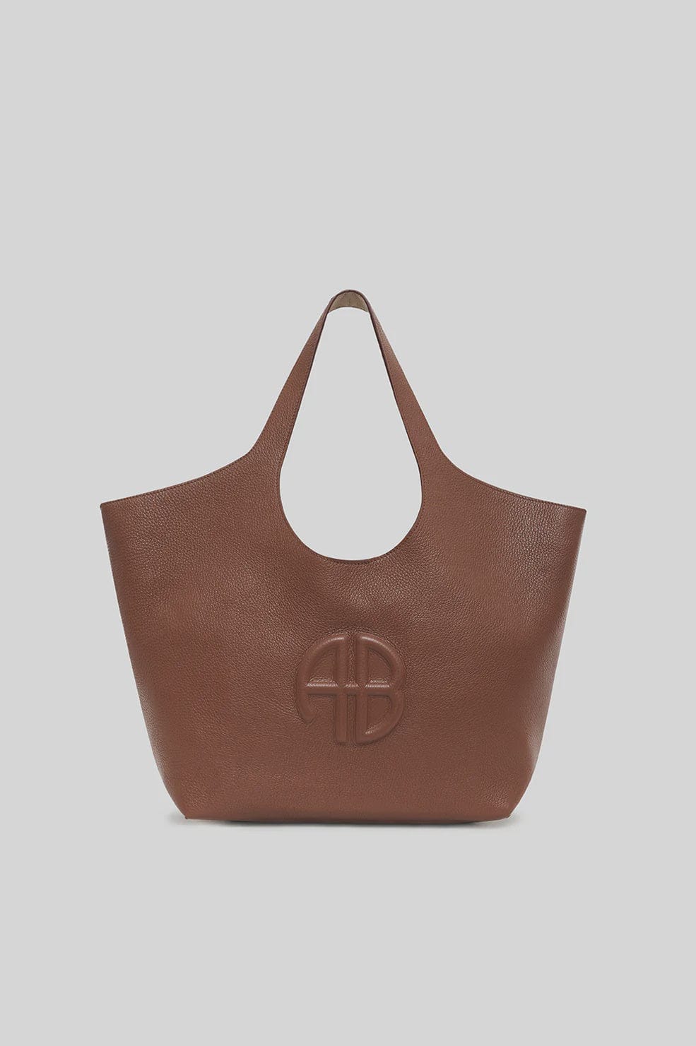 Anine Bing Bags Anine Bing | Lili Tote - Cognac Pebbled