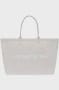 Anine Bing Bags Leo Canvas Tote - Washed White Leopard