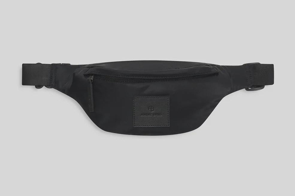 Anine Bing Bags Leon Small Waist Bag Nylon - Black